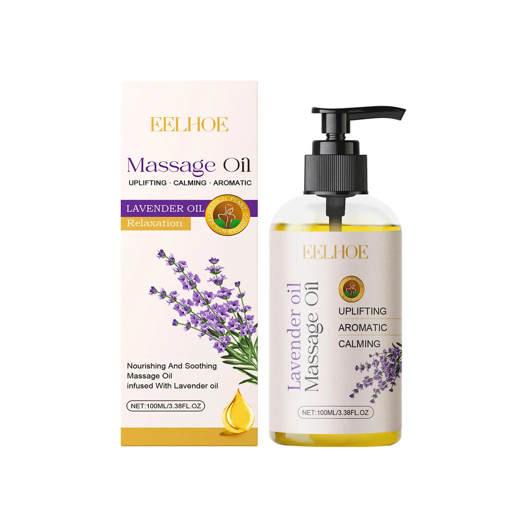 G Active Relaxing Body Massage Oil Hydrating Lightweight Body Oil for Soft, Smooth Skin