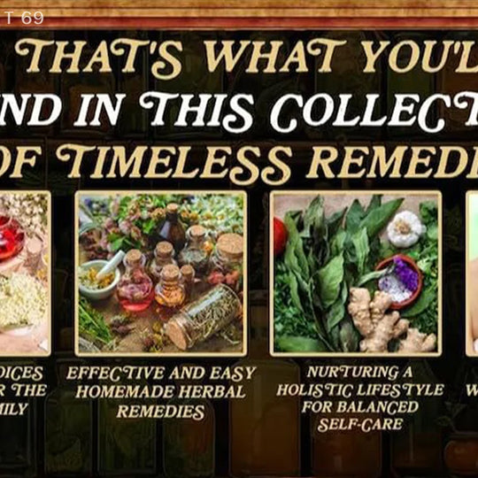 1000+ Herbal Remedies &amp; Holistic Natural Healing Guide Book