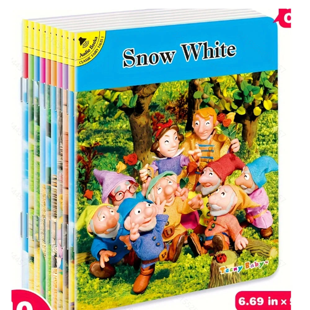 A Set Of 10 Classic Fairy Tale Books For Kids Colorful Tales
