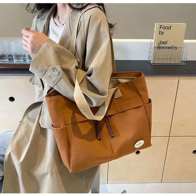 G Travel Japanese City Tote Bag Large Fashion Shoulder Bag for Women