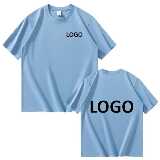 G Style Custom Printed Cotton T-Shirt Unisex Short Sleeve Crew Neck Graphic Tee