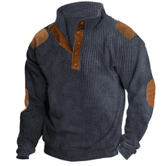 Europe and The United States New Men's Outdoor Jacket Autumn and Winter Corduroy Casual Stand Collar Long Sleeve Hoodie S-5XL