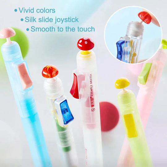G Workspace 0.5mm Fidget Clicker Gel Pen Smooth Writing Pen for Study, School &amp; Office