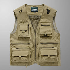 2024 New Spring, Autumn, and Summer Versatile Items in Stock, Fashionable and Trendy Wearing Vests, Jeep Men's Wear, Shopping an