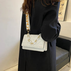 Fashion Women Shoulder Bag Handle Handbags PU Leather Women Flap Bag Female Large Capacity Vintage Casual Crossbody Bag