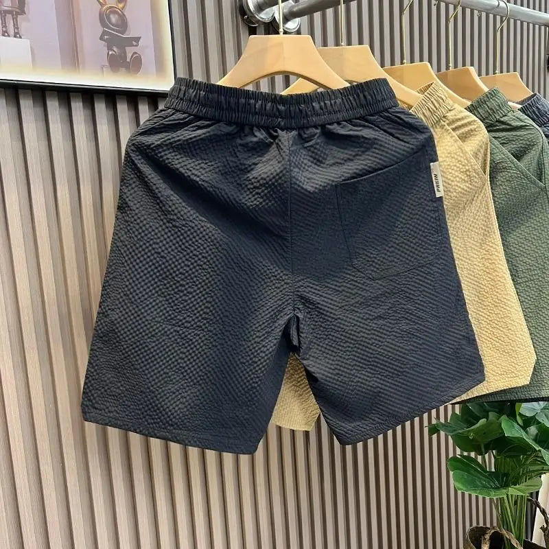 G Style Men's Casual Shorts with Pockets Lightweight Korean Style Beach & Everyday Shorts