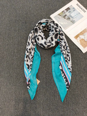 G Style European Print Scarf Soft Versatile Shawl & Lightweight Fashion Wrap