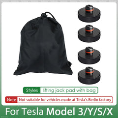For Tesla Rubber Lifting Jack Pad Adapter Tool for Tesla Model 3/Y/S/X 2017-2024 Accessories Tire Repair Tool Lifting Jack Pad