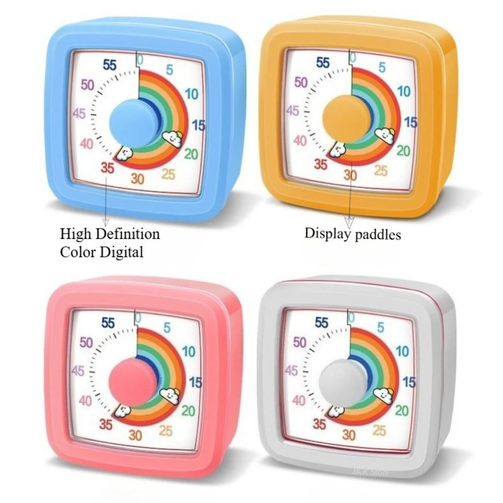 G Workspace 60-Minute Visual Countdown Timer Silent Timer for Kids, Classroom, Kitchen &amp; Home