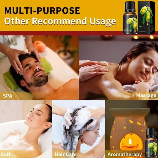 G Active Relaxing Full Body Massage Oil Plant-Based Spa Body Oil for Daily Self-Care