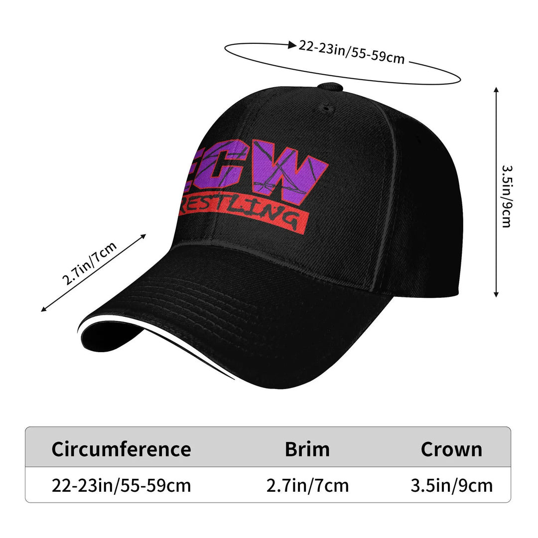 G Style Vintage Wrestling-Inspired Baseball Cap Adjustable Unisex Casual Sports Hat