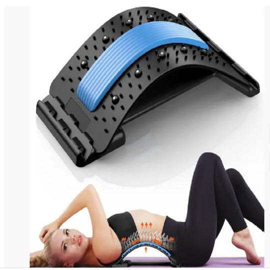 G Active Back Stretcher &amp; Lumbar Support Adjustable Spine Stretching &amp; Posture Support Device