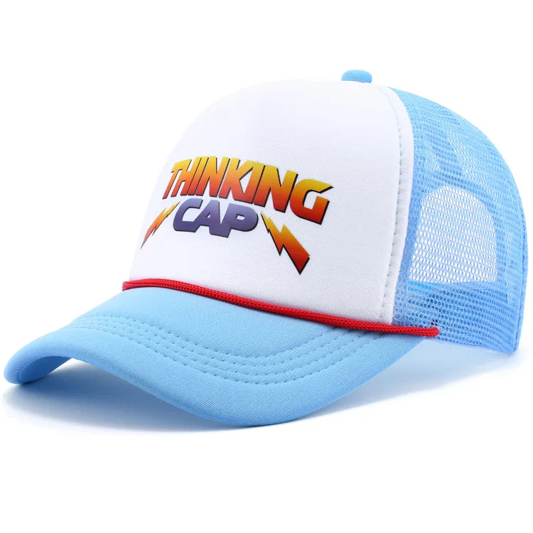 G Style Retro Mesh Trucker Cap Adjustable Breathable Baseball Hat for Casual Wear &amp; Cosplay