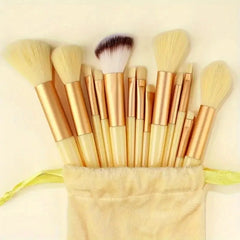 13 PCS/Lot Makeup Brushes Set Eye Shadow Foundation Women Cosmetic Powder Blush Blending Beauty Make Up Tool