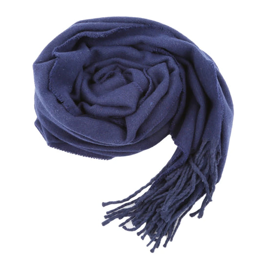G Style Unisex Winter Wool Scarf Soft Long Tassel Warm Shawl