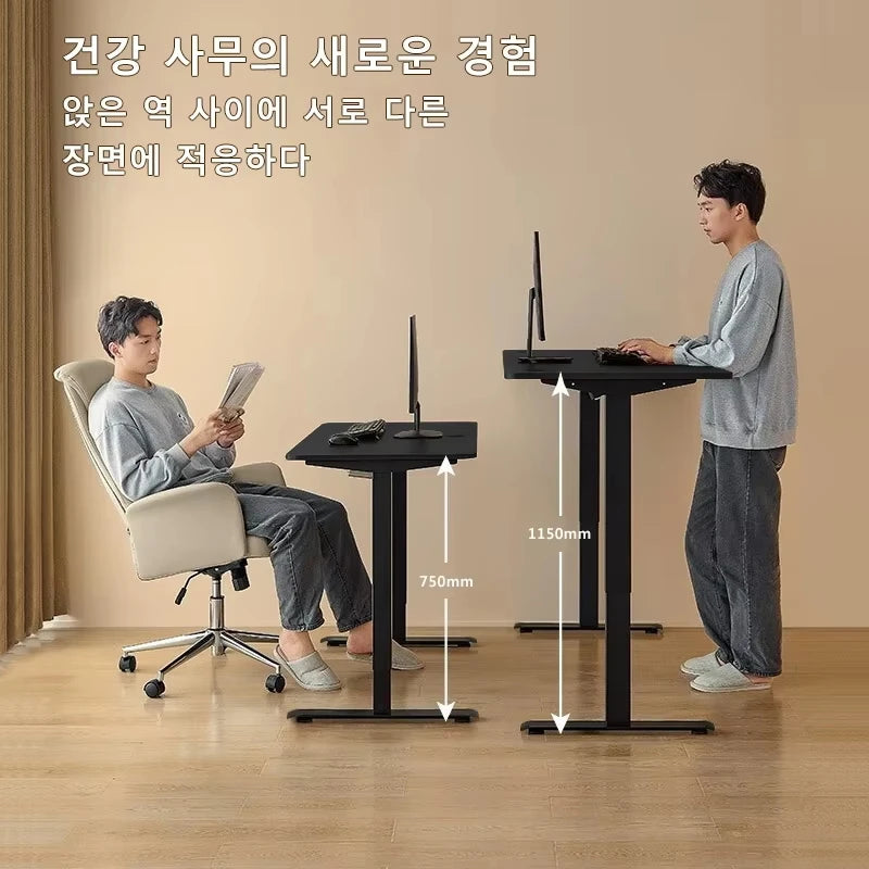 G Workspace Electric Height Adjustable Standing Desk Ergonomic Sit-Stand Office Workstation
