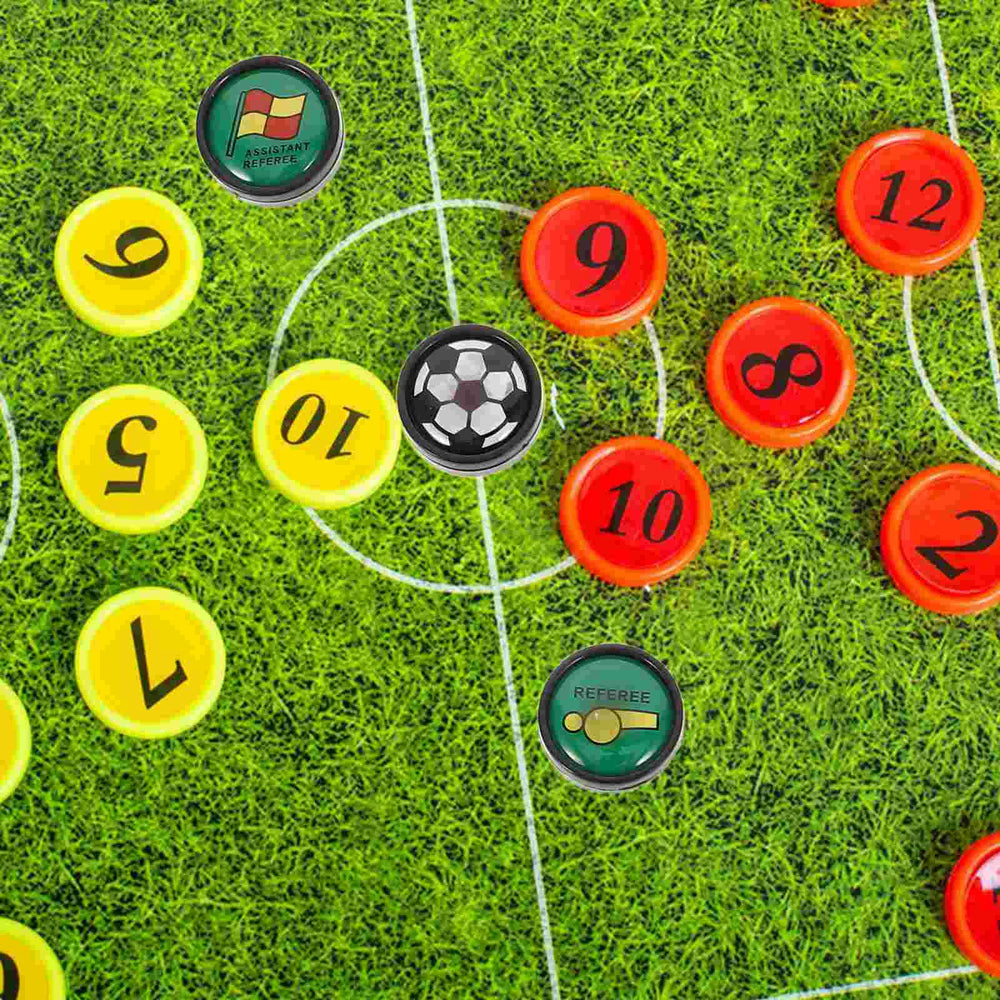 G Active Football & Basketball Coaching Board Magnets Numbered Soccer Strategy Markers