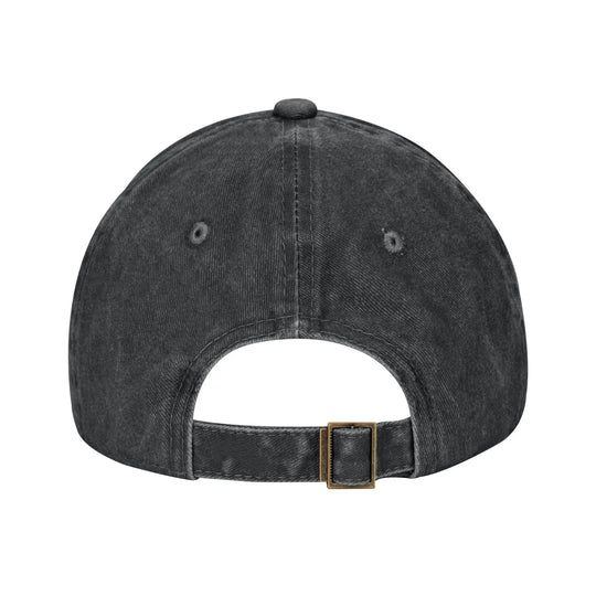 G Style Vintage Washed Denim Baseball Cap Adjustable Unisex Distressed Casual Hat