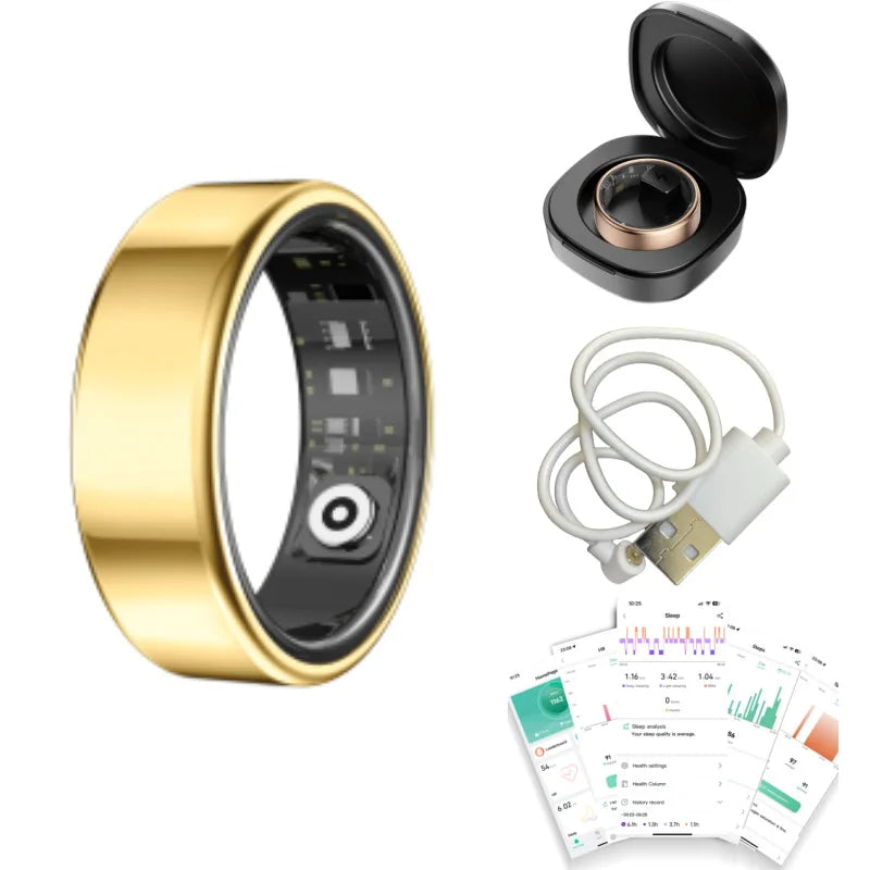G Active Smart Ring for Men &amp; Women Heart Rate, Blood Oxygen, Blood Pressure &amp; Multi-Sport Fitness Tracker