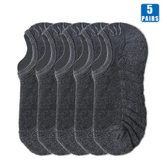 5 Pairs Men Short Socks Cotton High Quality Crew Ankle Casual Soft Low-Cut Non-Slip Breathable Summer Autumn 2022 Sock for Male