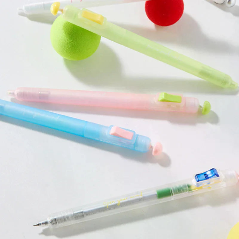 G Workspace 0.5mm Fidget Clicker Gel Pen Smooth Writing Pen for Study, School &amp; Office