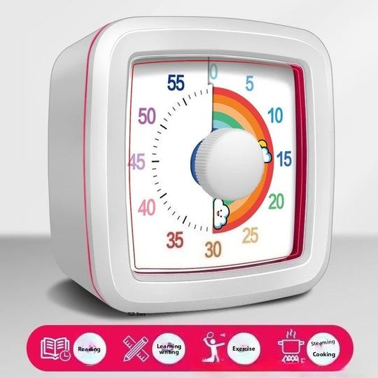 G Workspace 60-Minute Visual Countdown Timer Silent Timer for Kids, Classroom, Kitchen &amp; Home