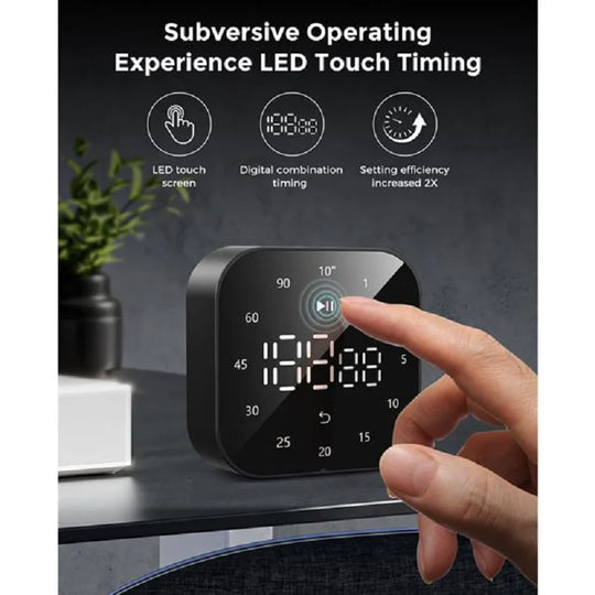 G Workspace Digital Kitchen Timer Magnetic Countdown &amp; Pomodoro Productivity Timer
