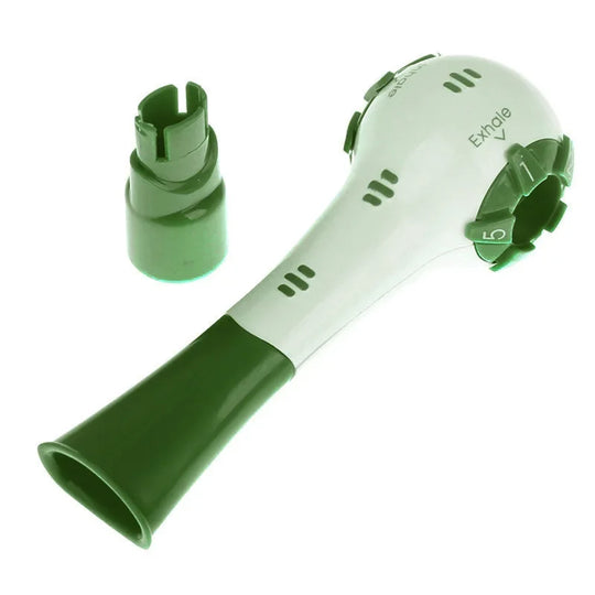 G Active Adjustable Breathing Exercise Trainer Handheld Respiratory Training Device for Daily Breathing Workouts