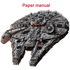 In Stock The Large Millennium Ship Falcon Building Blocks Bricks Compatible 75192 05132 Toys For Kids Birthday Christmas Gifts