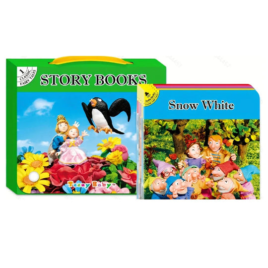 A Set Of 10 Classic Fairy Tale Books For Kids Colorful Tales