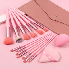 13 PCS/Lot Makeup Brushes Set Eye Shadow Foundation Women Cosmetic Powder Blush Blending Beauty Make Up Tool