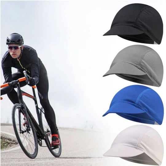 G Active Summer Cycling Cap with Visor UV Protection Helmet Liner for Men &amp; Women