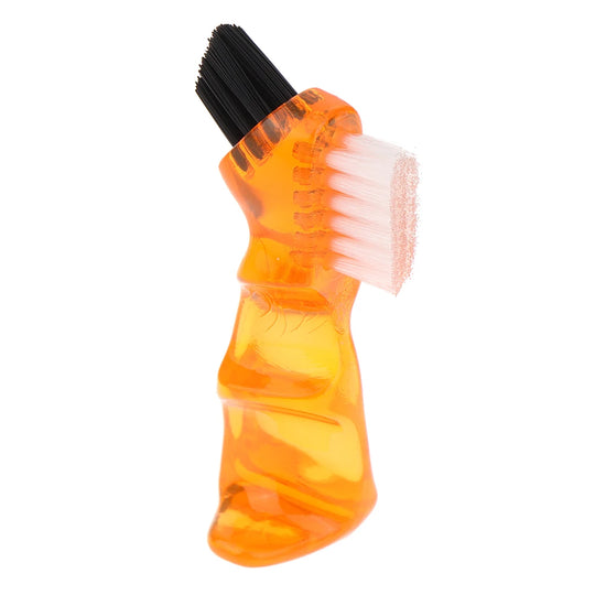 G Care Denture Cleaning Brush Ergonomic Multi-Bristle Oral Care Brush for Dentures &amp; Retainers