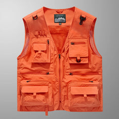 2024 New Spring, Autumn, and Summer Versatile Items in Stock, Fashionable and Trendy Wearing Vests, Jeep Men's Wear, Shopping an