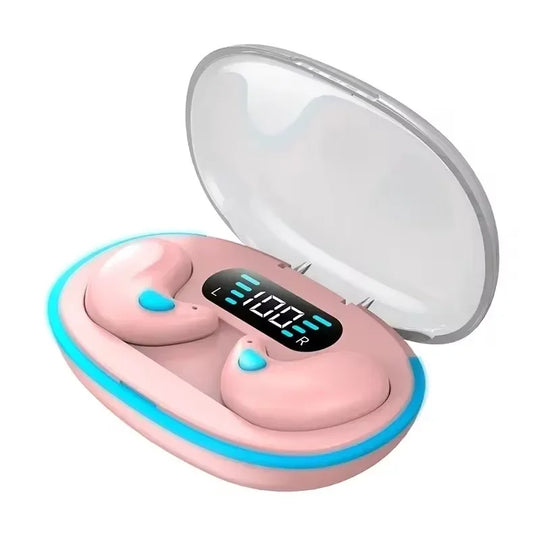 G Audio X55 Wireless Sleeping Earbuds Bluetooth 5.3 Mini Earbuds with HD Mic &amp; Waterproof Design