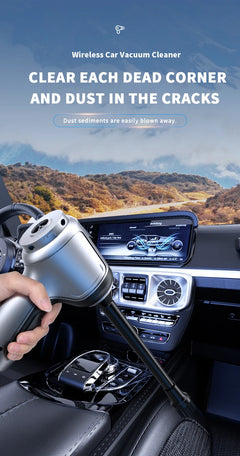 95000PA Car Vacuum Cleaner  Wireless Powerful Cleaning Machine Auto Robot Car Accessories Home Appliance Strong Suction As Gift