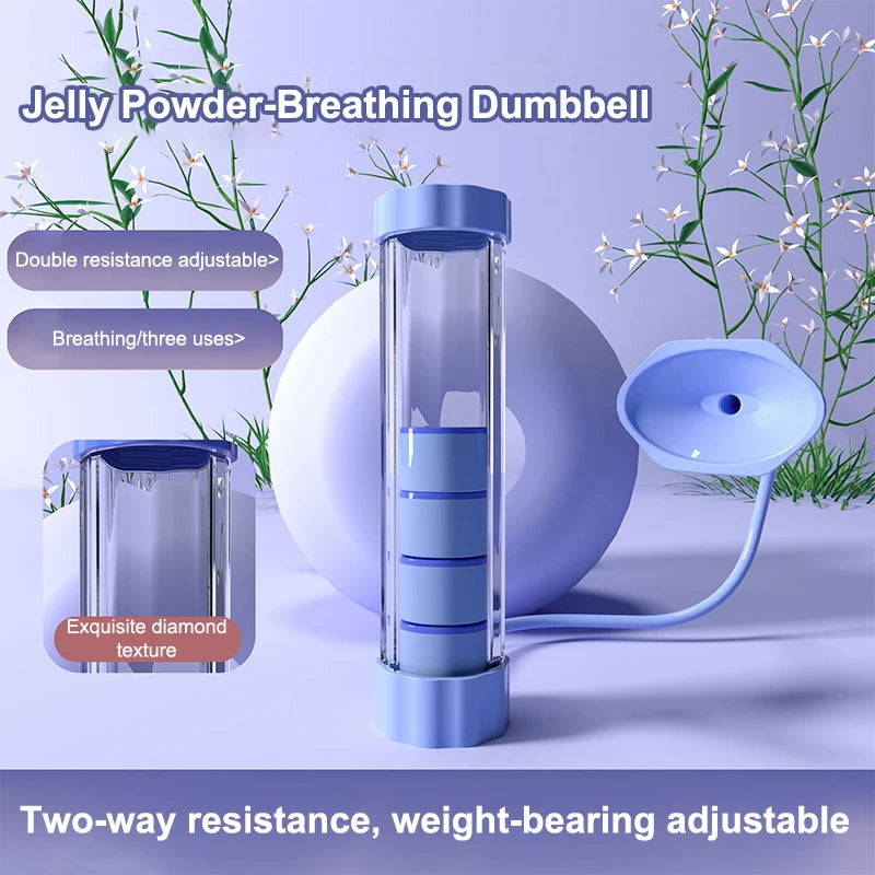 G Active Breathing Exercise Trainer Set Adjustable Respiratory Training Tool for Daily Breathing Workouts