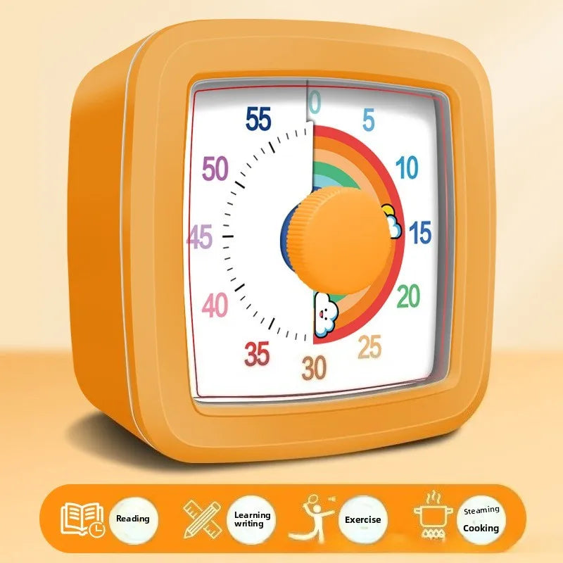 G Workspace 60-Minute Visual Countdown Timer Silent Timer for Kids, Classroom, Kitchen &amp; Home