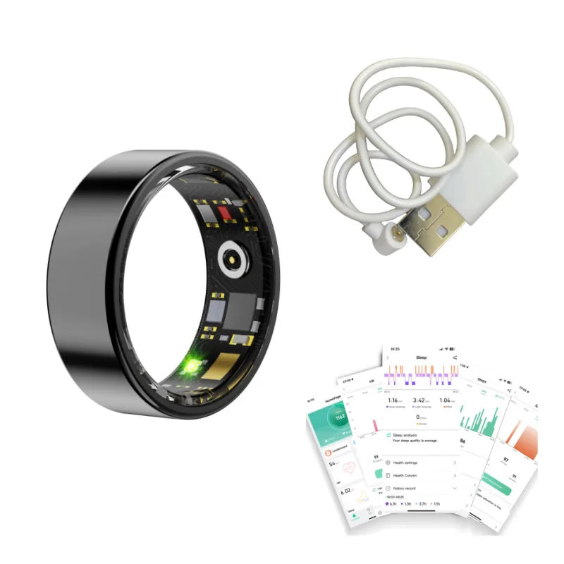 G Active Smart Ring for Men &amp; Women Heart Rate, Blood Oxygen, Blood Pressure &amp; Multi-Sport Fitness Tracker