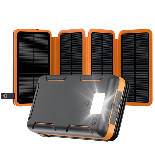 G Creator 50,000mAh Portable Solar Power Bank USB-C &amp; USB-A Fast Charger for Travel &amp; Outdoor Adventures