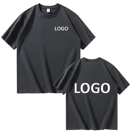 G Style Custom Printed Cotton T-Shirt Unisex Short Sleeve Crew Neck Graphic Tee