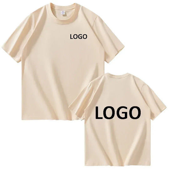 G Style Custom Printed Cotton T-Shirt Unisex Short Sleeve Crew Neck Graphic Tee