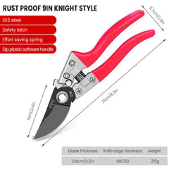 AIRAJ Multifunctional Garden Trimming Tool, Heavy-Duty Sharp Manual Trimmer, Professional and Durable Plant Pruning Scissors