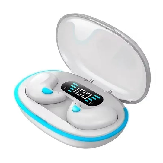 G Audio X55 Wireless Sleeping Earbuds Bluetooth 5.3 Mini Earbuds with HD Mic &amp; Waterproof Design