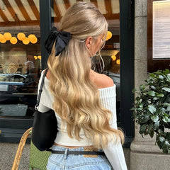 WhereMery Solid Elegant Women Off Shoulder Ribbed Crop Tops Y2K Fashion Casual Skinny Long Sleeve Tank Top Spring Tight T-shirts
