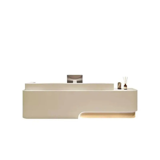 G Workspace Custom Reception Desk Modern Front Desk for Office, Retail &amp; Commercial Spaces
