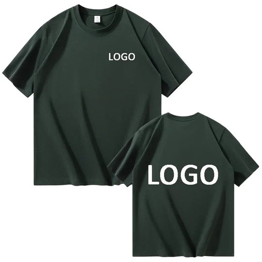 G Style Custom Printed Cotton T-Shirt Unisex Short Sleeve Crew Neck Graphic Tee