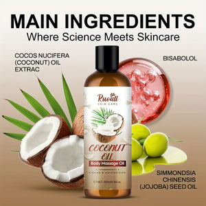 G Active Coconut Body Massage Oil Nourishing Essential Massage Oil with Long-Lasting Fragrance