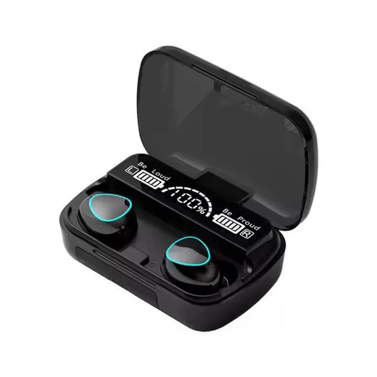 G Audio M10 Wireless Bluetooth Earbuds Stereo Earphones with Charging Case &amp; Portable Power Bank