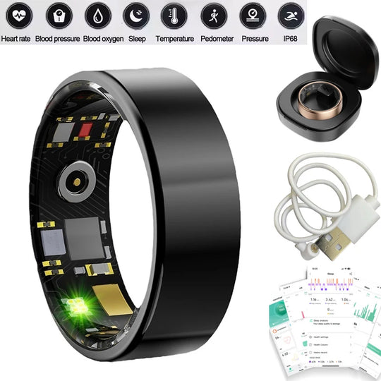 G Active Smart Ring for Men &amp; Women Heart Rate, Blood Oxygen, Blood Pressure &amp; Multi-Sport Fitness Tracker
